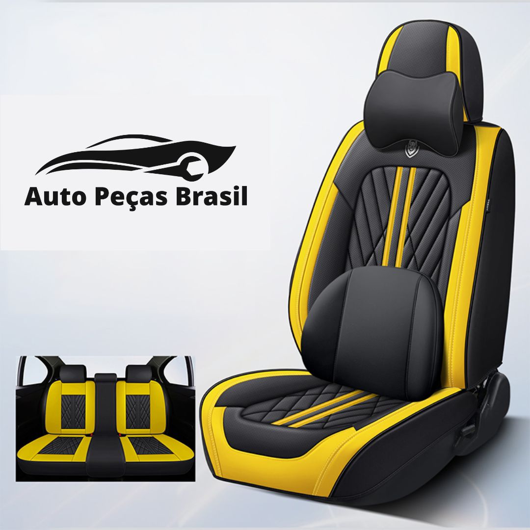 Kit Fundas de Asiento Automotrices de Lujo y Confort
